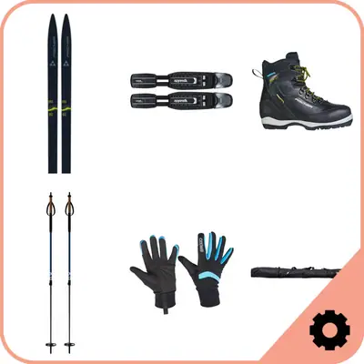 Fischer Backcountry Cross Country Suksi Paketti