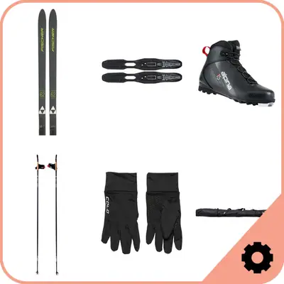 Fischer Classic Cross Country Ski Package