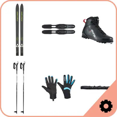 Fischer Classic Cross Country Ski Package