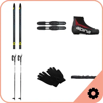 Fischer Classic Cross Country Ski Package
