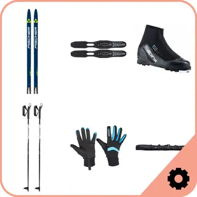 Fischer Classic Cross Country Ski Package