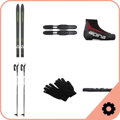Fischer Classic Cross Country Ski Set