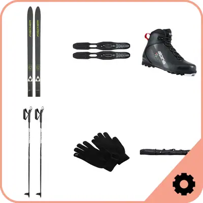 Fischer Classic Cross Country Ski Package