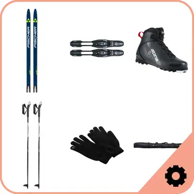 Fischer Classic Cross Country Ski Package