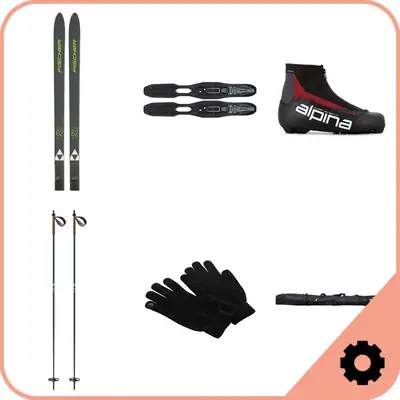 Fischer Classic Cross Country Ski Set