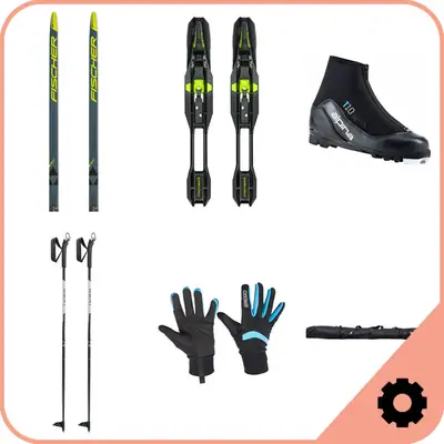 Fischer Classic Cross Country Ski Package