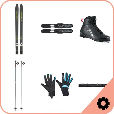 Fischer Classic Cross Country Ski Package