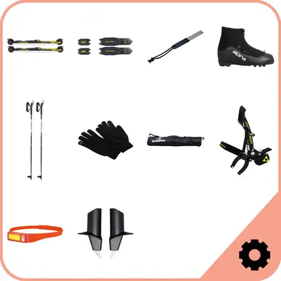 Fischer Rullskidor Paket Klassisk