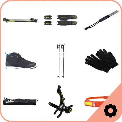 Fischer Classic Roller Ski Pakket