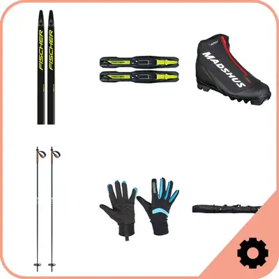 Fischer Junior Classic Cross Country Ski Pack