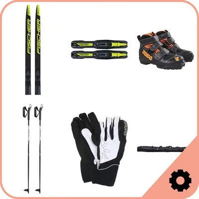 Fischer Junior Classic Cross Country Ski Pack