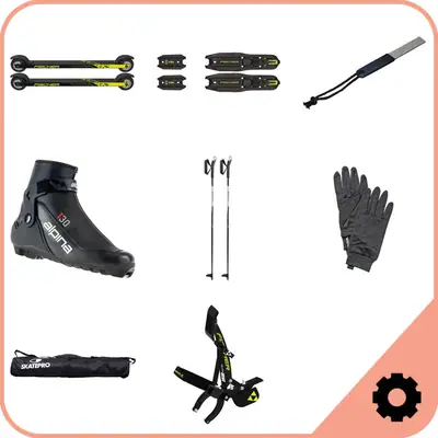 Fischer Skate Roller Ski Pack