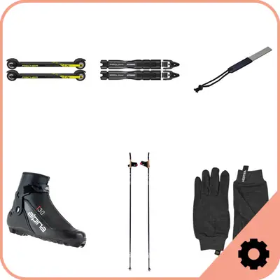 Fischer Skate Roller Ski Pack
