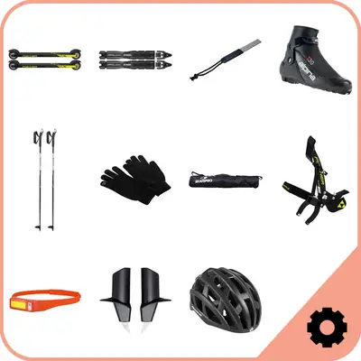 Fischer Skate Skiroll Pacchetto