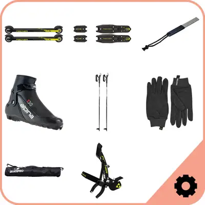 Fischer Skate Roller Ski Pakket