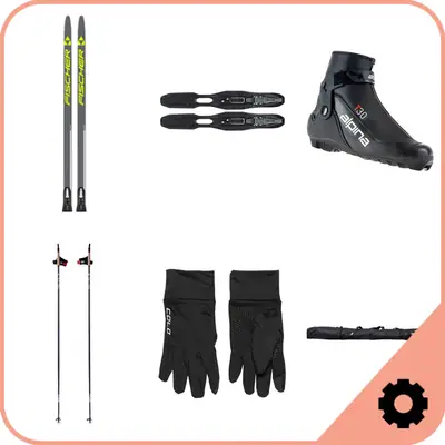Fischer Skate Ski Package
