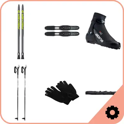 Fischer Slidsoļa Slēpes Package