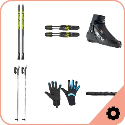 Fischer Skate Ski Package
