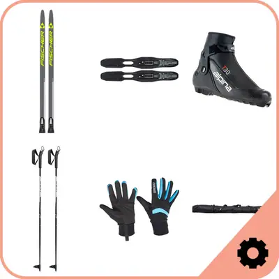 Fischer Skate Ski Package