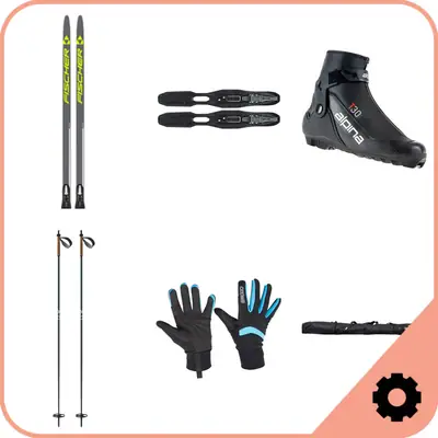 Fischer Skateskidor Paket