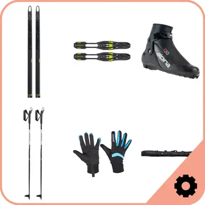 Fischer Langlaufski Skating Set