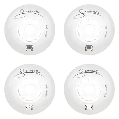 Ruote LED Per Pattini In Linea 90/100/110mm - 8 Pezzi Luminosi Con Nucleo Magnetico, Durezza 90A PU Per Sostituzione Skate Da Interno/Esterno - 3