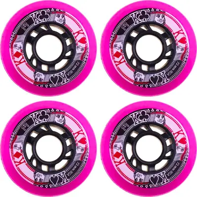 FR Skates Street Kings Inline Skate Wheel 4-Pack
