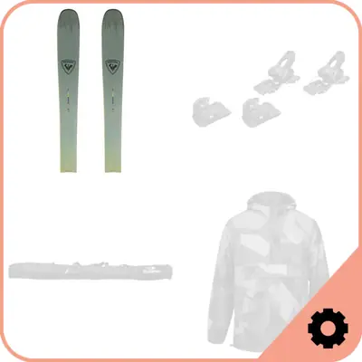 Freeride Skis & Bindings Package