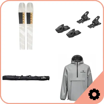 Freeride Suksi Side ja Mounting