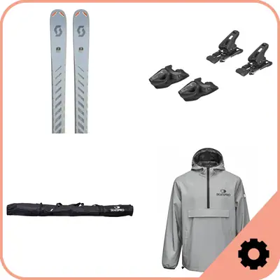 Pacchetto Sci Freeride + Attacchi