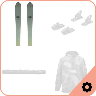 Pack Esquí Freeride Fijación y Montaje