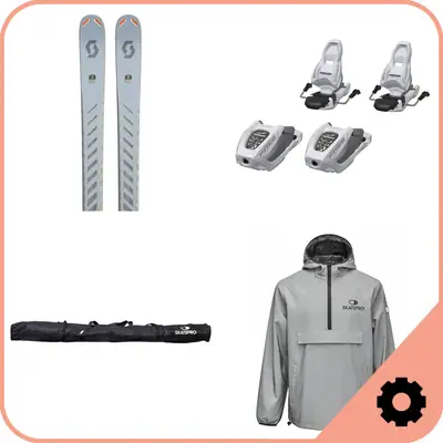 Freeride Skis & Bindings Package
