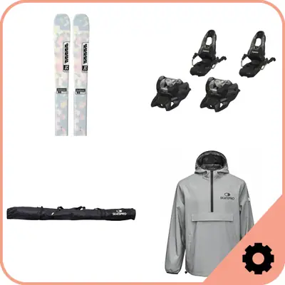 Pack Esquí Freeride Fijación y Montaje