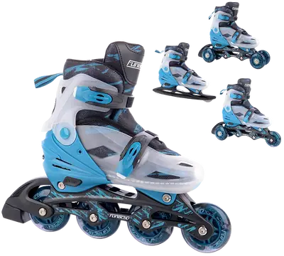 FunActiv Adapt 4in1 Kids Inline Skates