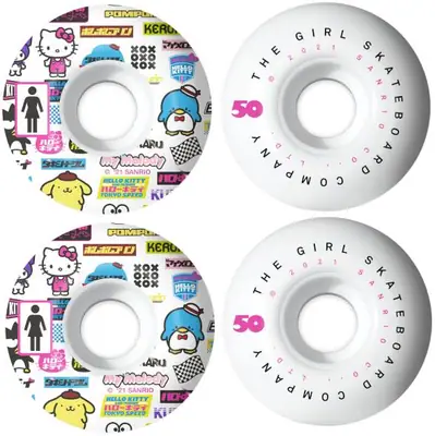 Girl Tokyo Speed 99A Ruedas Skate 4 Piezas