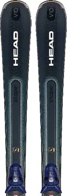 Head Shape e-V10 Skis + PR 11 GW Bindings