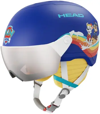 Yuki Visor Paw Kinder Skihelm