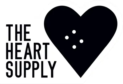 Heart Supply Logo Sticker