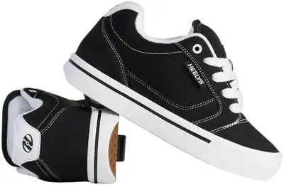 Heelys Pro 25 Black/White Roller Shoes