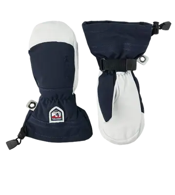 Hestra Army Leather Heli Ski Junior Votter