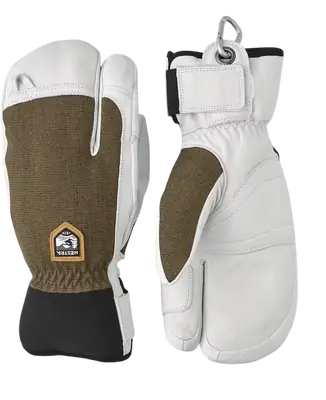 Hestra Army Leather Patrol 3 Finger Gloves