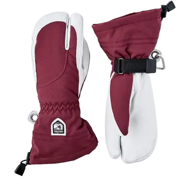 Hestra Heli Ski Dame 3 Finger Handsker