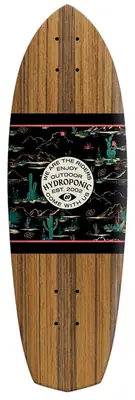 Hydroponic Diamond Skateboard Cruiser Deck