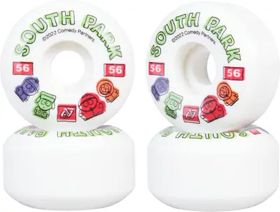 Hydroponic South Park 100A Skateboard Wheels 4-Pack
