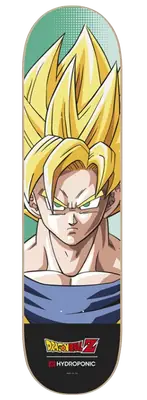x DragonBall Z Son Goku Super Saiyan Skateboard Deck