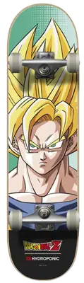 Hydroponic x DragonBall Goku Super Saiyan Complete Skateboard