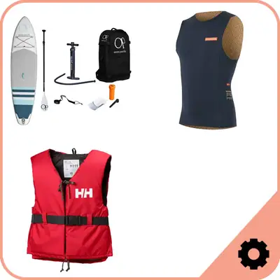 iSUP + Våtdräkt Paket