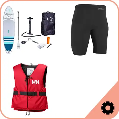 iSUP + Våtdräkt Paket