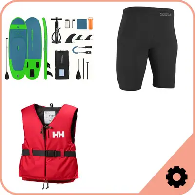iSUP + Traje de neopreno Paquete