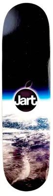Jart Orange Skateboard Deck